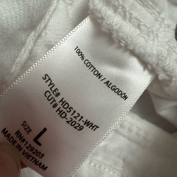 HIDDEN Peyton WHITE FRONT SLIT MIDI SKIRT - Women’s Large - Picture 11 of 14